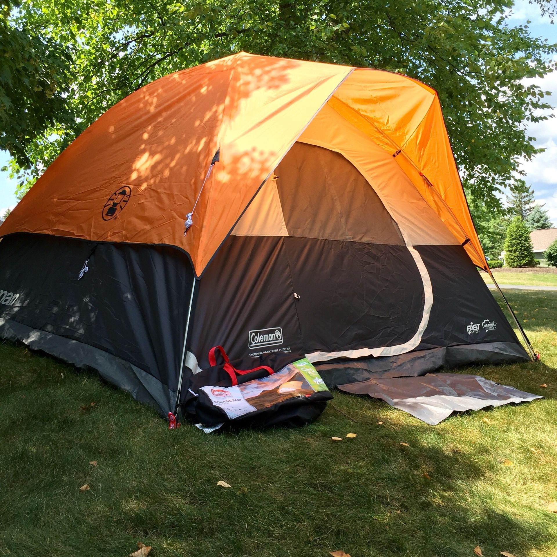 Tent 6 person fast pitch dome by Coleman Moraine Park for Sale in