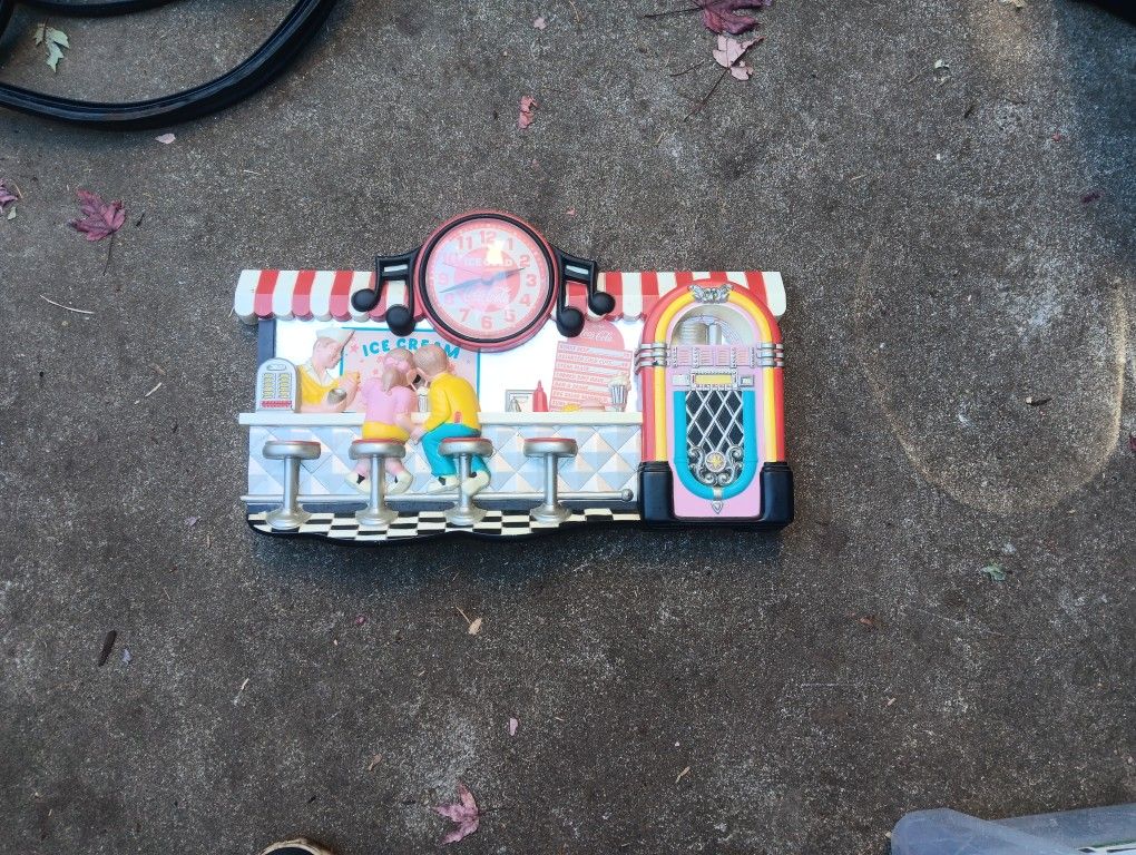 Vintage Coca Cola Wall Clock 