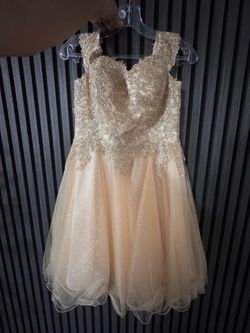 Dama gold dress