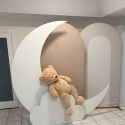 Luna y Nube Para Decoracion 