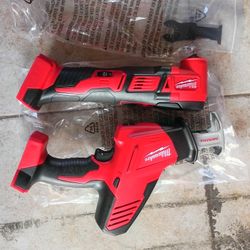 Milwaukee Hackzall Saw Or Multitool.$ 99 Each