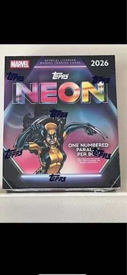 2026 Topps Marvel Neon Mega Box