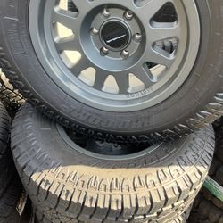 17” Grey Method Wheel Package For Sale!!!!! 6x135