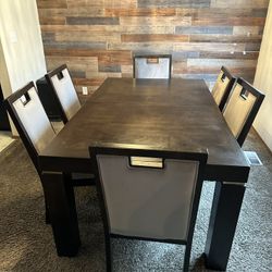 Dining Table With 8 Chairs Extendable 