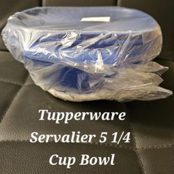 Tupperware Servalier 5 1/4 Cup Bowl