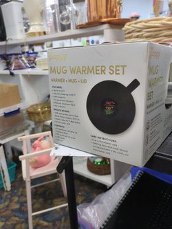 Poppy Mug Warmer Set