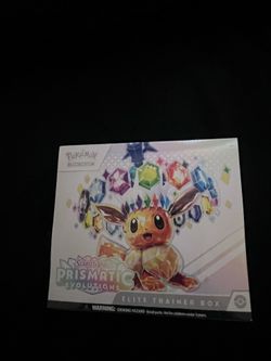Prismatic Evolutions Elite Trainer Box Pokemon