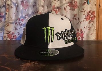 New Monster Eneergy Fitted Hat 7 3/8 