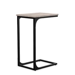 C-Shaped End Table
