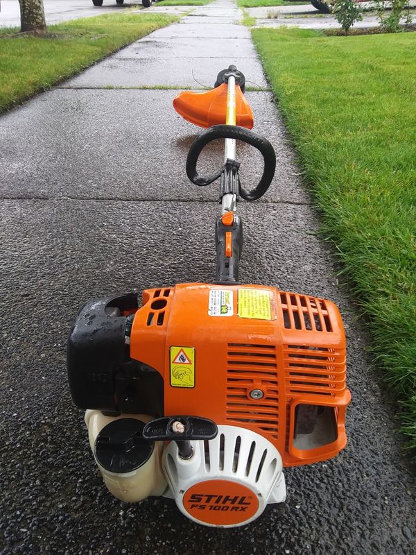 STIHL. FS 100 RX PROFESSIONAL STRAIGHT SHAFT STRING TRIMMER,GREAT