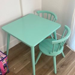 Kids Table And Chair Set 