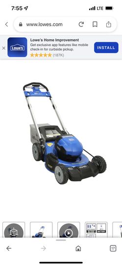 Kobalt 80 volt max best sale lawn mower