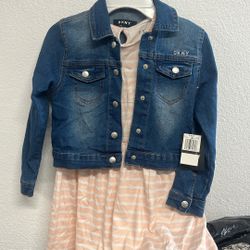 Dress And Denim Jacket Size 6