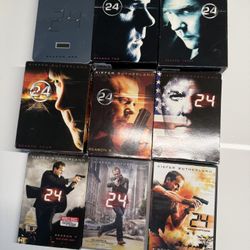 “24” TV Show – Complete DVD Series (All Seasons + Redemption)