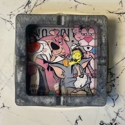 Nostalgic Cartoon Cats Ashtray 2 | Collectible Gift