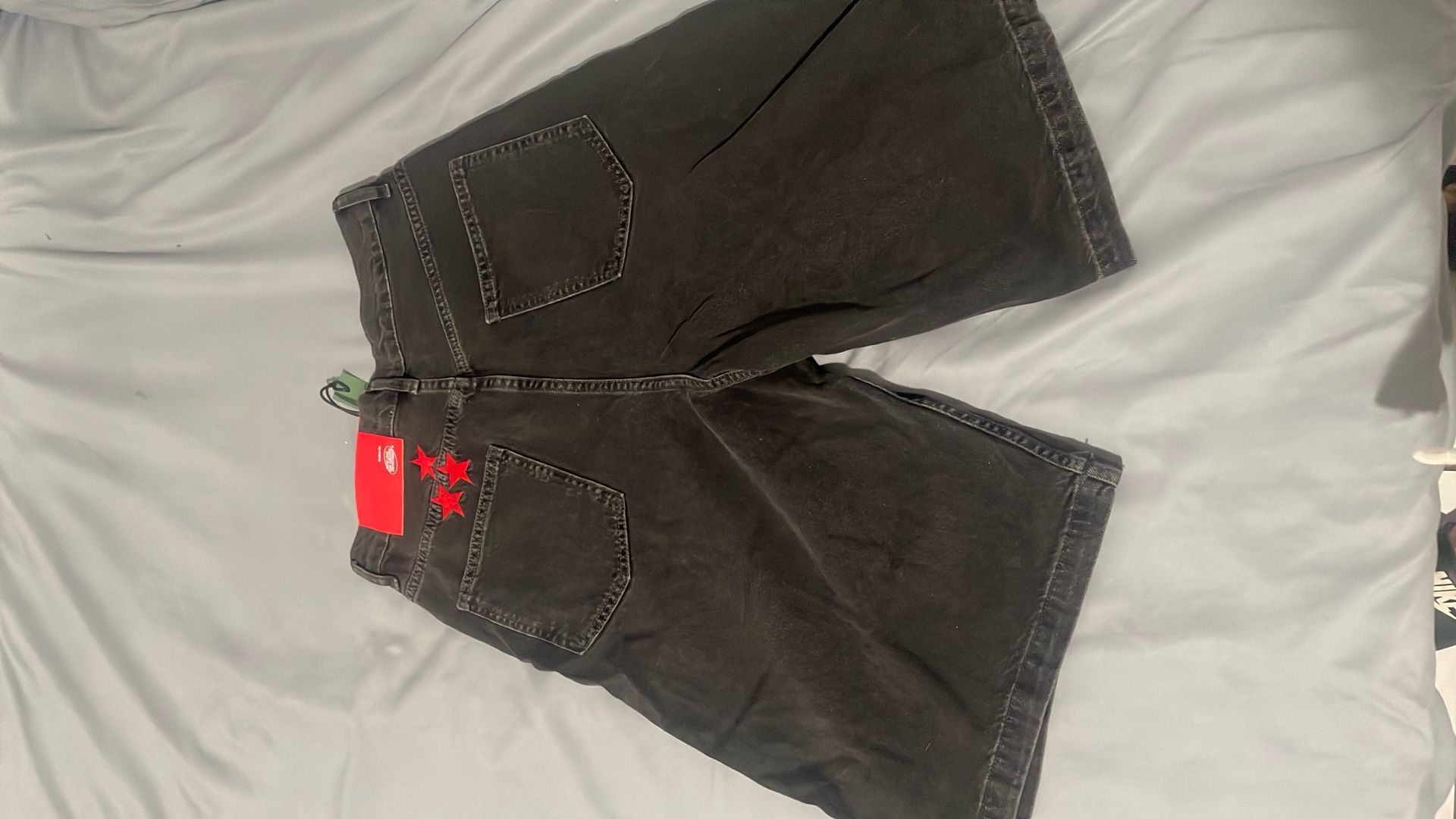 Scuffers Jumbo Shorts – Washed Black (Size 38)