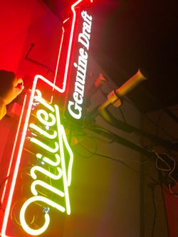 Man cave neon light