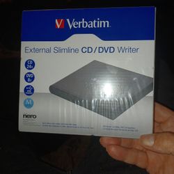 External Slimline CD DVD Writer