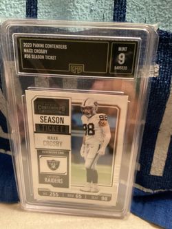 2023 Panini Contenders #56 Season Ticket Maxx Crosby Gen. Mint