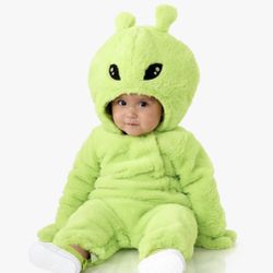 Green Alien Baby Halloween Costume