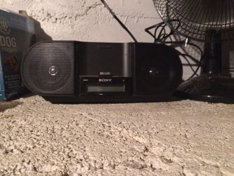Sony I Home Boom Box