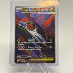 Mega Latias Ex #163 Pokemon Mega Evolution