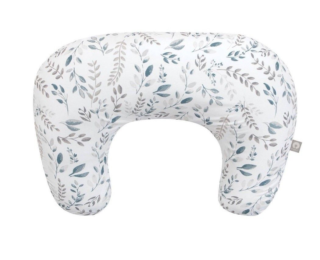Boppy Nursing Pillow - Gray Beige Leaves