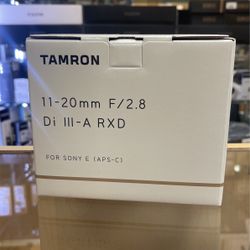 Tamron 11-20mm F2.8