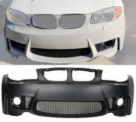 07-13 BMW 1 Series E82 1M Style Front Bumper Conversion