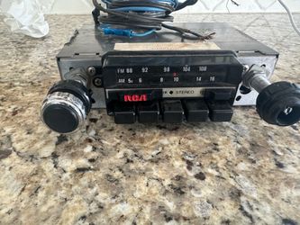 Vintage RCA car radio (works)