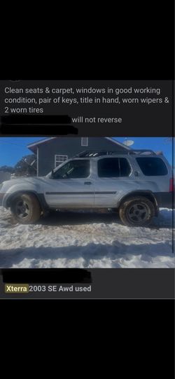 2003 Nissan Xterra
