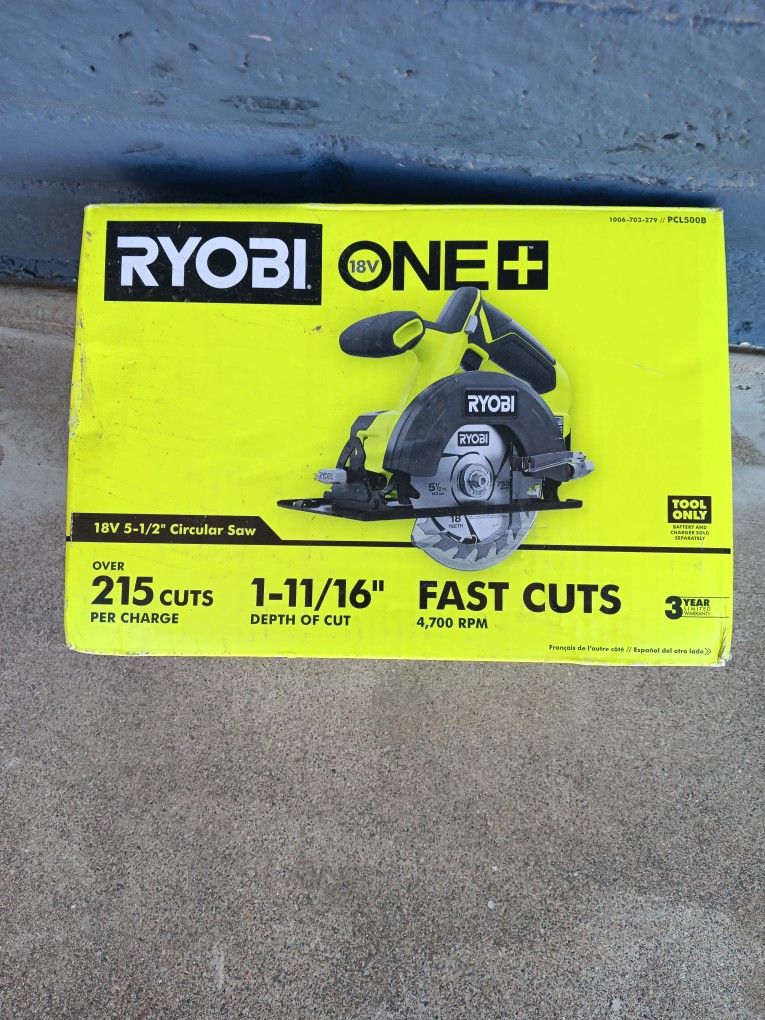 CIRCULAR SAW 5"1/2 RYOBI 18V TOOL ONLY,All Products : American Fashion Style Bags On Sale