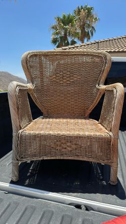 Wicker chair