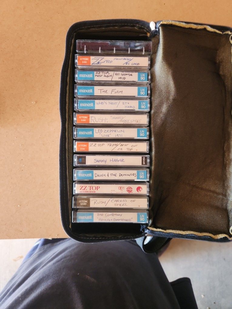 1980's Rock Cassettes