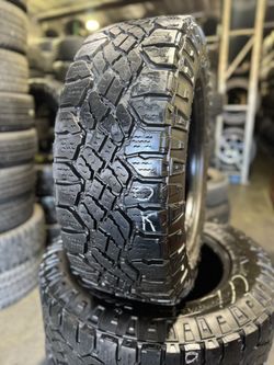 Set Of Used Tires With Good Thread Life LT275/65R18 Goodyear Wrangler Duratrac