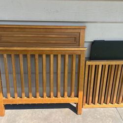 Free Space Saver Crib/Twin Headboard