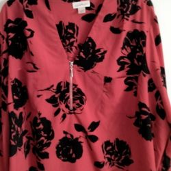 Women's Size 3X Jaclyn Smith Blouse 