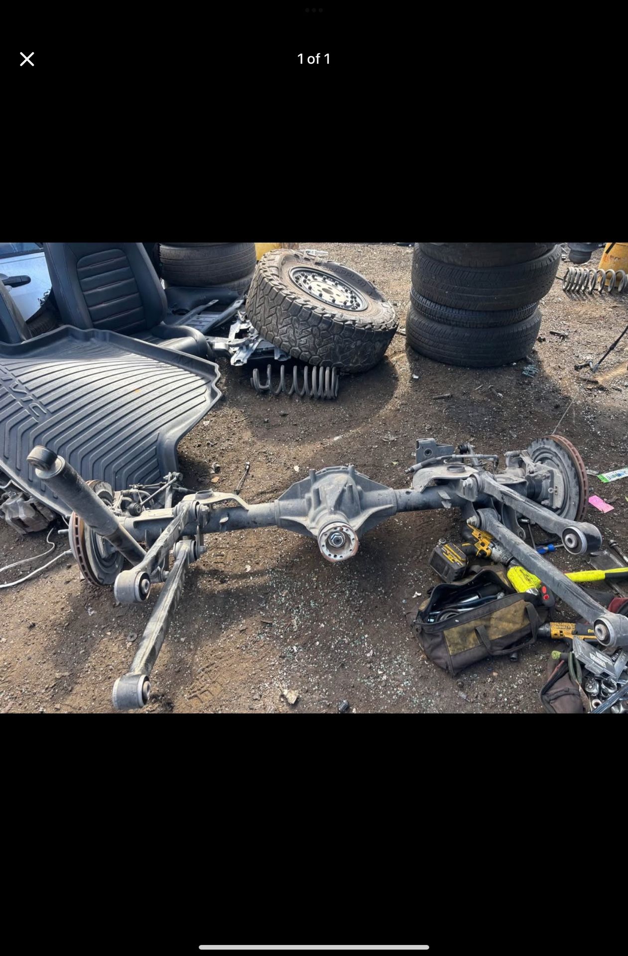 JEEP GLADIATOR 2020 COMPLETE AXLE