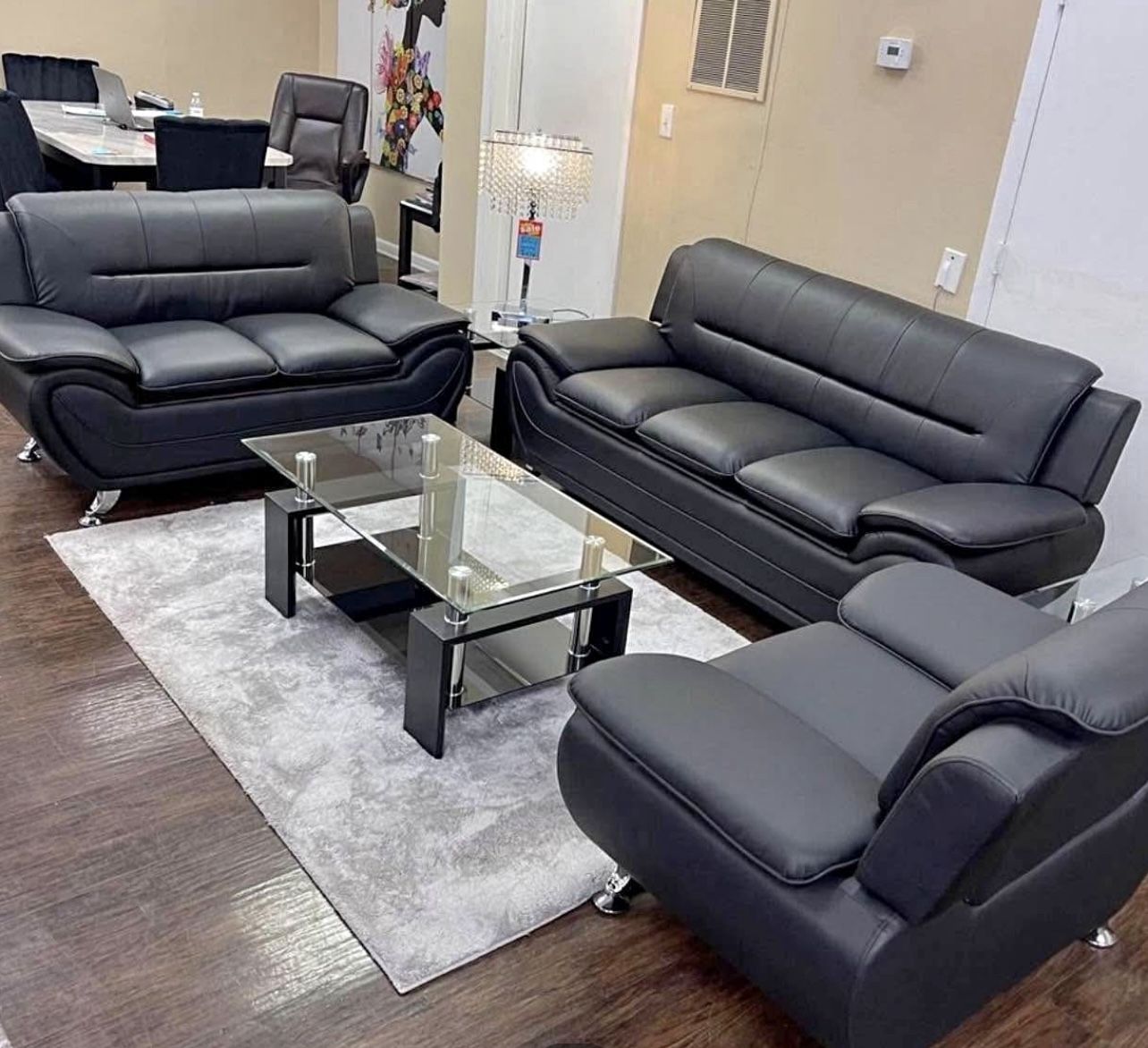 Everything On Sale! Sofa, Loveseat  & Chair One Low Low Price! 