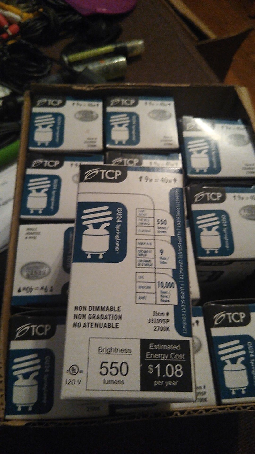 Ligth bulbs Tcp 550 luminess