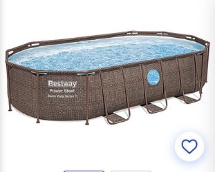 Oval Swimming Pool 17x10 42” Depth
