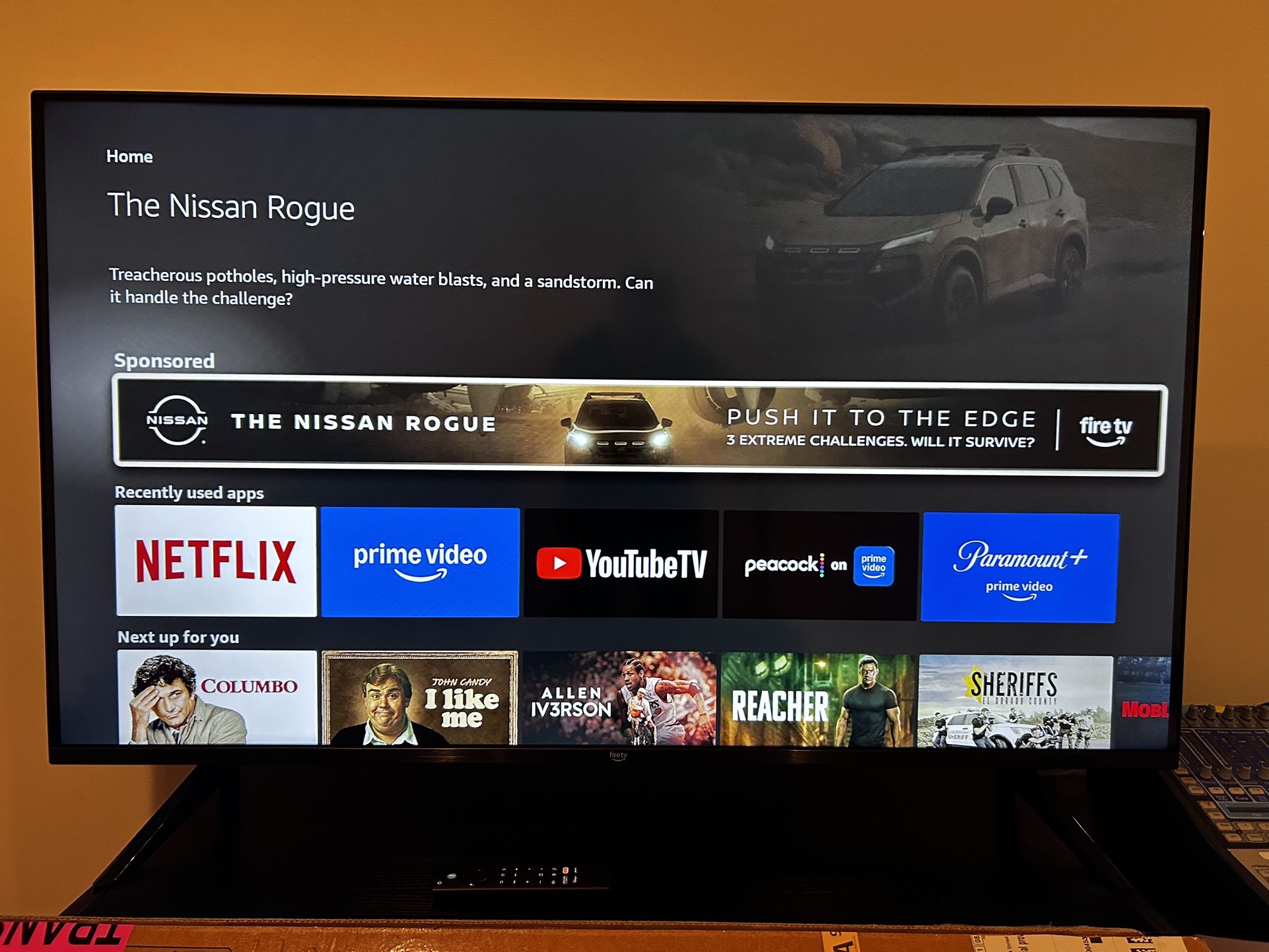 50 in AMAZON FIRE SMART TV