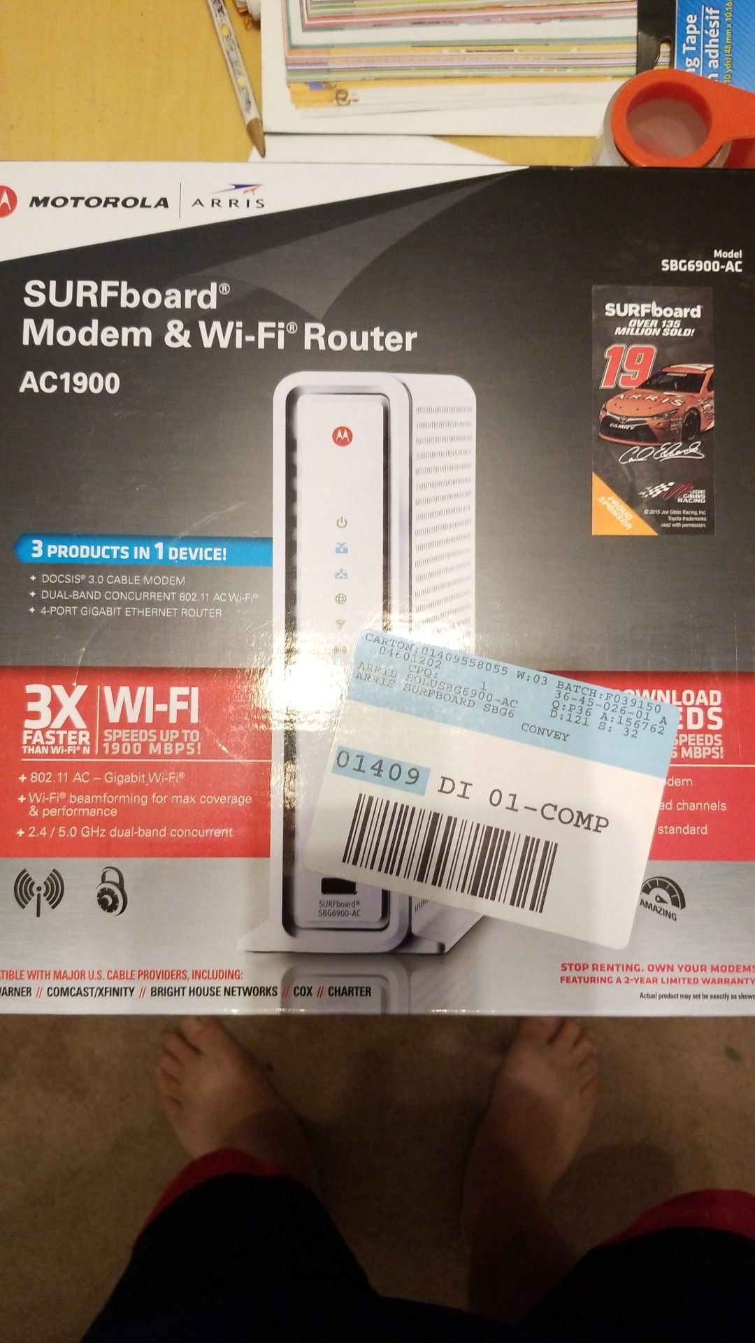 Arris SURFboard Modem & WiFi Router