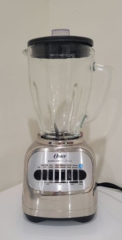 Oster DuraLast Classic Blender with Glass Jar – Tested & Working