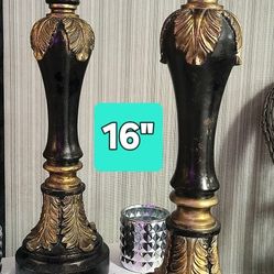 Magnifique Wooden Candle Holders