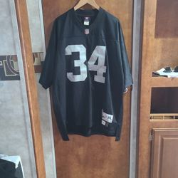 Oakland Las Vegas Raiders Reebok Bo Jackson Jersey Sz. XL