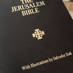 The Jerusalem Bible antique By Salvador Dali