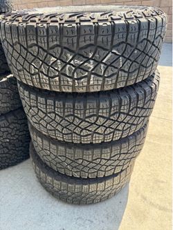 275/65r18 Goodyear tires en Excelentes Conditiones de Vida las 4