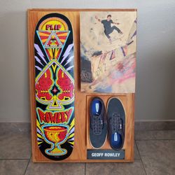Geoff Rowley Flip Skateboard Vans Display 
