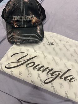 YoungLA Distressed Trucker Hat